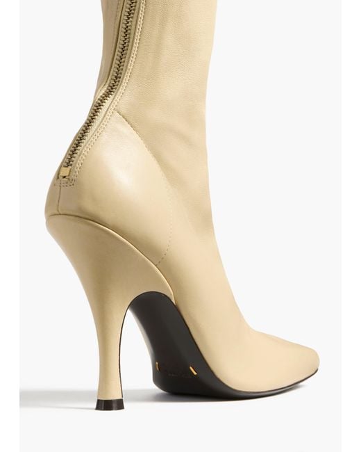 Khaite White Eva Over-The-Knee Boot