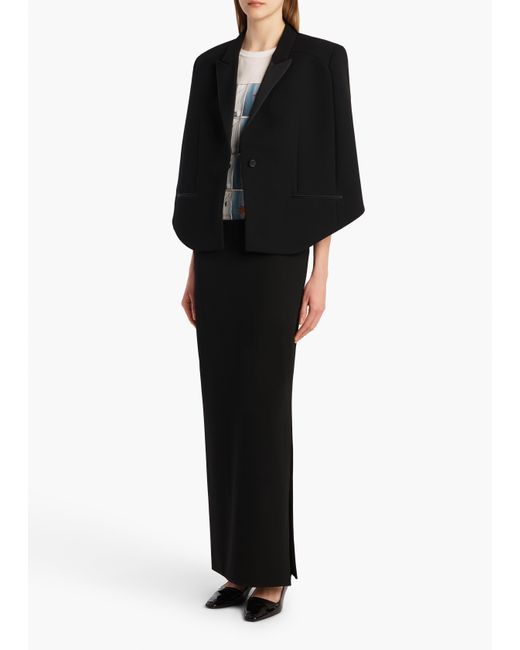 Khaite Black Lilth Skirt
