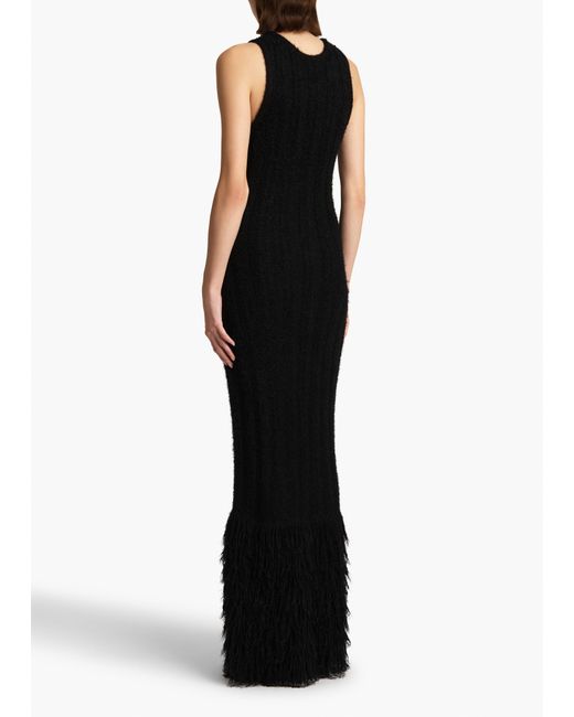 Khaite Black Fiore Dress