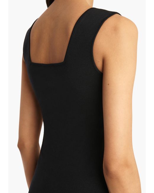 Khaite Black Sani Top