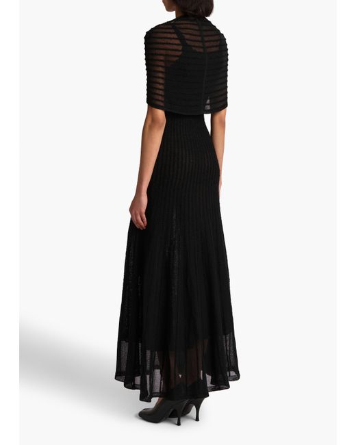 Khaite Black Thora Dress