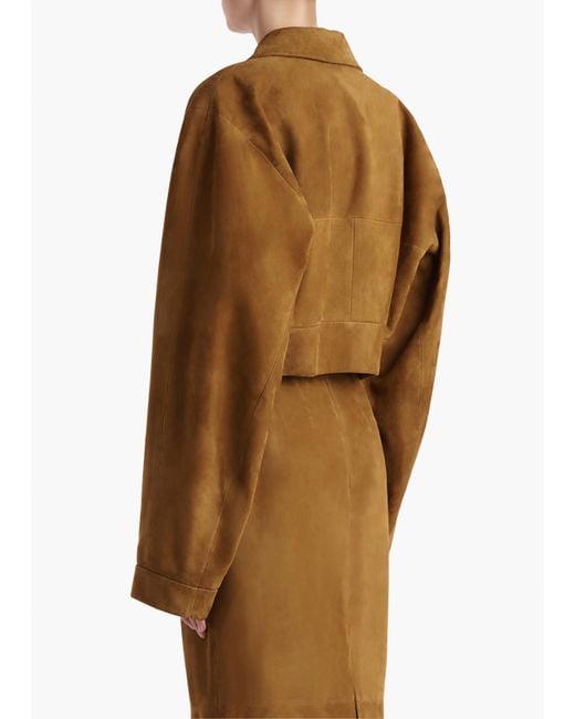 Khaite Natural Sue Jacket