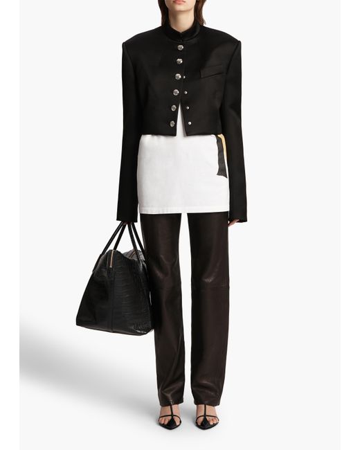 Khaite Black Samuelson Jacket