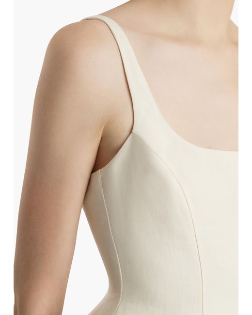 Khaite White Loa Top
