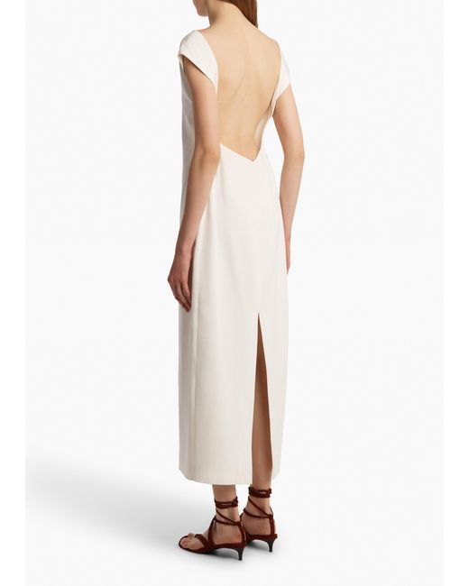 Khaite White Ayame Dress