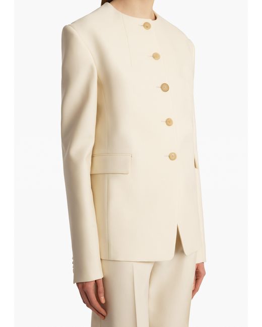 Khaite Natural Jameson Jacket