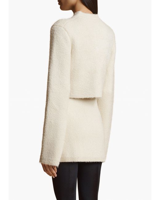 Khaite White Ello Jacket