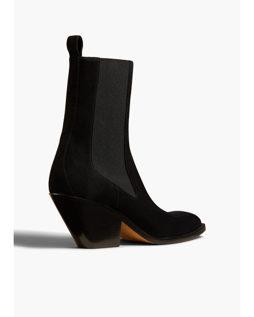 Khaite Black Austin Ankle Boot