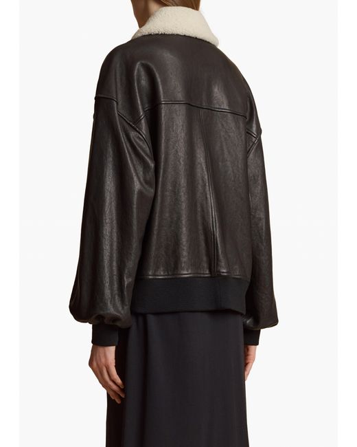 Khaite Black Shellar Jacket