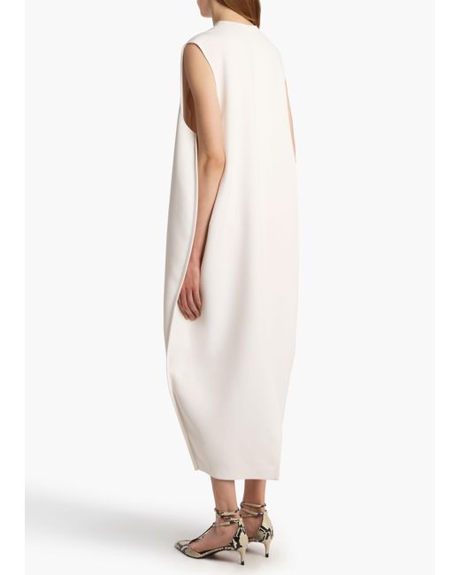 Khaite White Blanche Dress