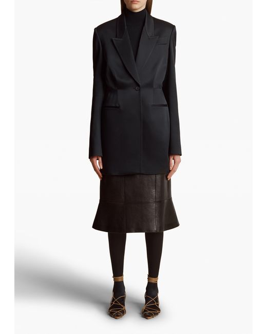 Khaite Blue Beckett Blazer