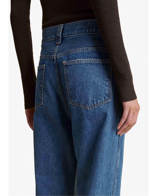 Khaite Blue Corben Jean