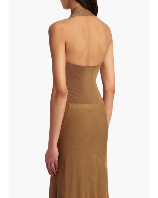 Khaite Natural Toto Bodysuit