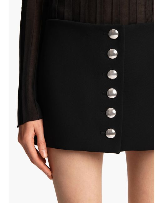 Khaite Black Jaxon Skirt