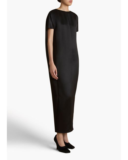 Khaite Black Webster Dress