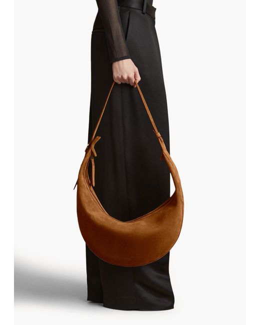 Khaite Brown Augustina Hobo