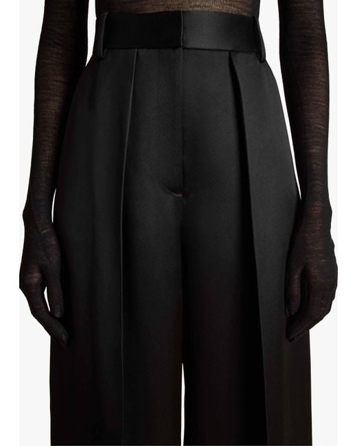 Khaite Black Maris Pant
