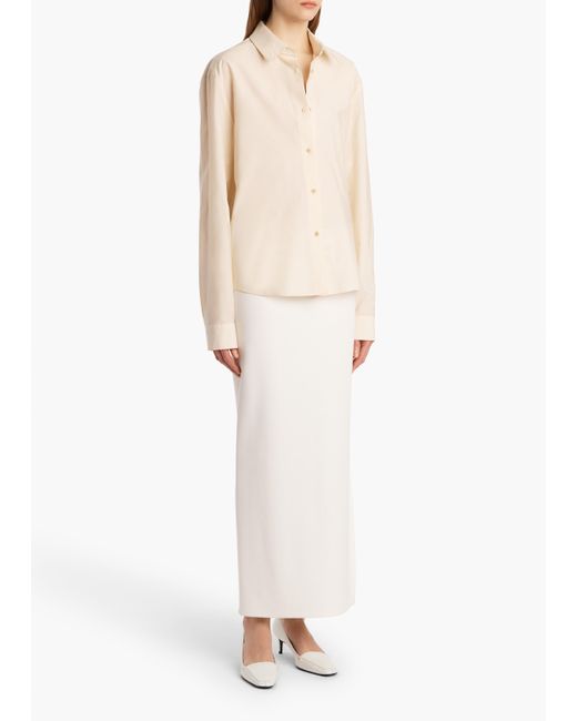 Khaite White Lilth Skirt