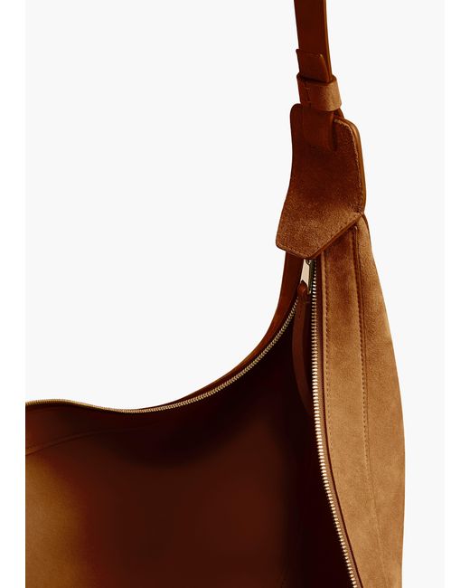 Khaite Brown Augustina Hobo