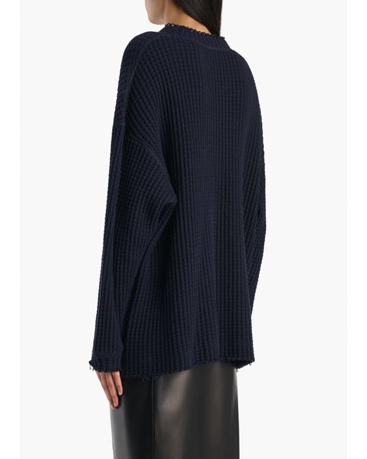 Khaite Blue Dylan Top