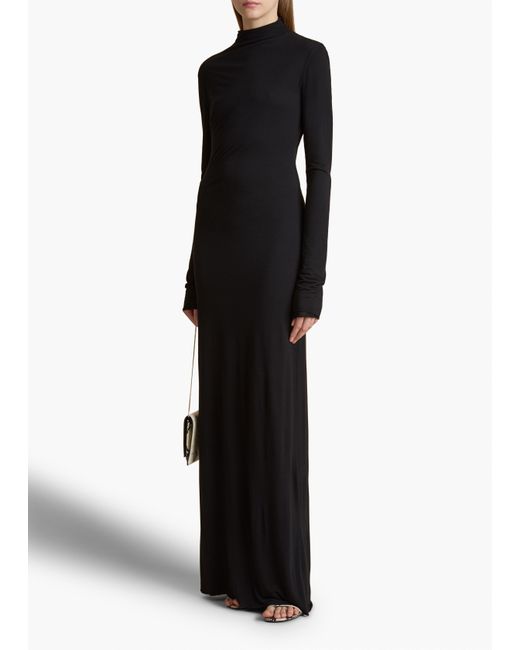 Khaite Black Norla Dress