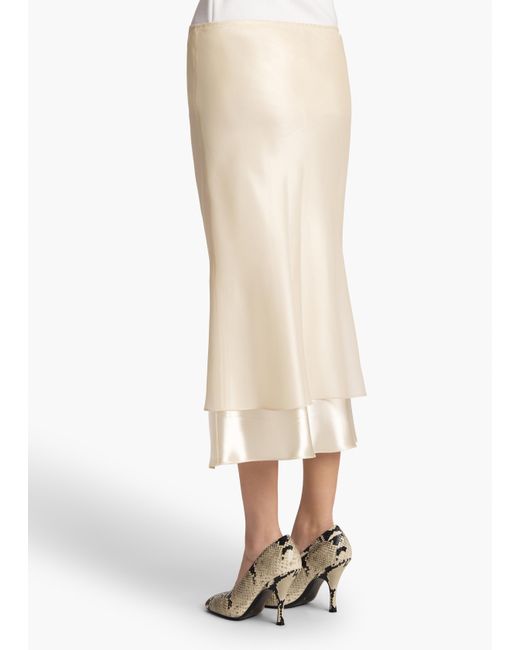 Khaite Natural Monina Skirt