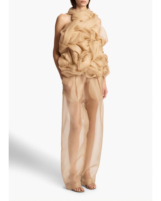 Khaite Natural Trenton Pant