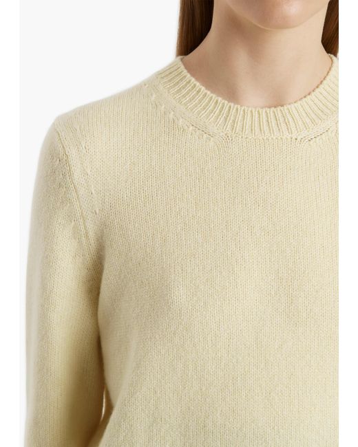 Khaite Yellow Exclusive Leta Sweater