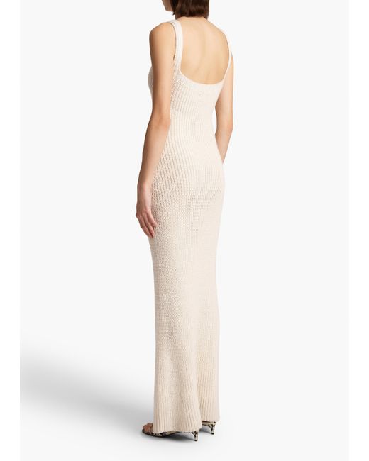 Khaite White Lex Dress