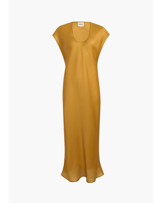 Khaite Metallic Darby Dress