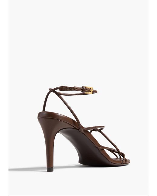 Khaite White Loulou Sandal