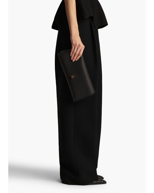 Khaite Black Audrey Clutch