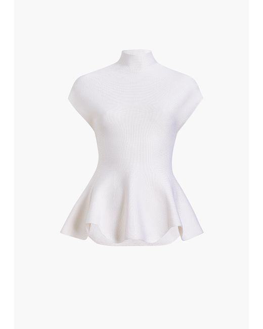 Khaite White Andra Top