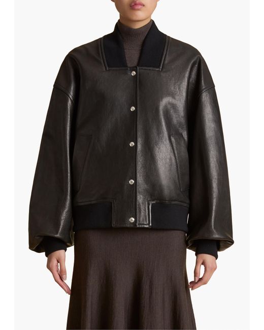 Khaite Black Spence Jacket