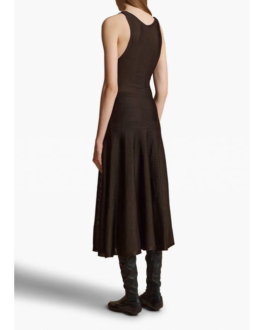 Khaite Black Hencil Dress