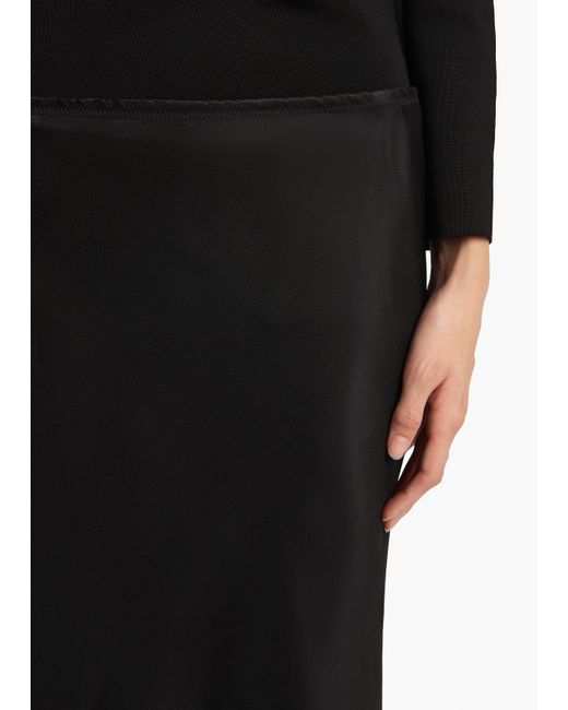 Khaite Black Monina Skirt