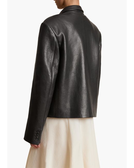 Khaite Black Tonni Blazer