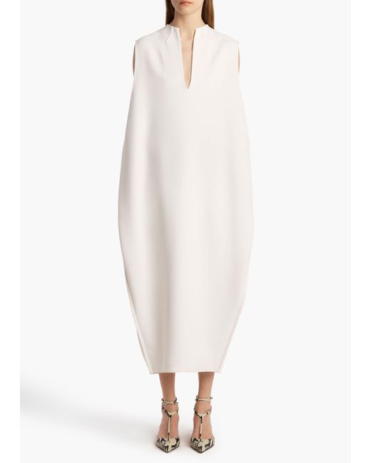 Khaite White Blanche Dress