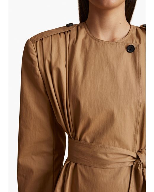 Khaite Natural Minnler Trench