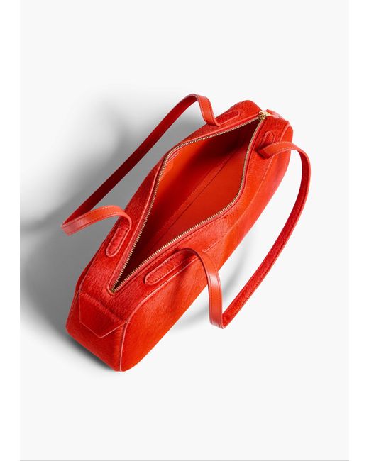 Khaite Red Simona Shoulder Bag