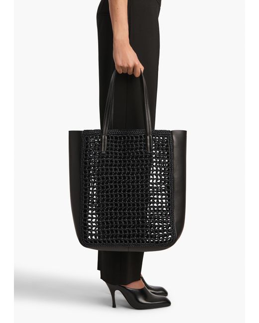 Khaite Black Zoe Tote