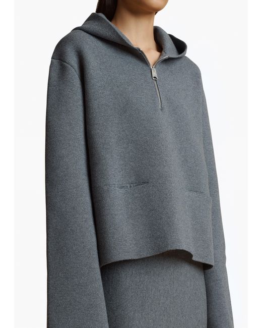 Khaite Gray Aman Sweater