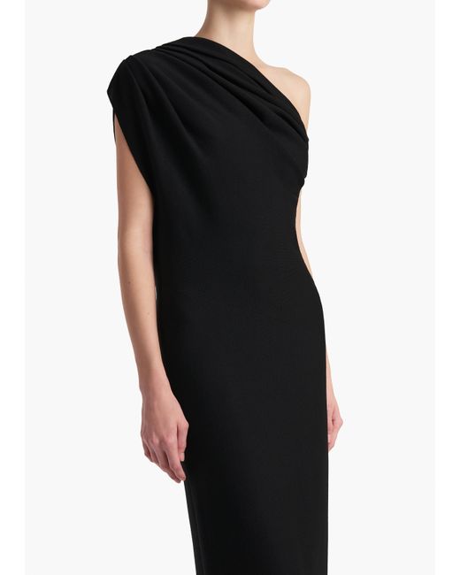 Khaite Black Coast Dress
