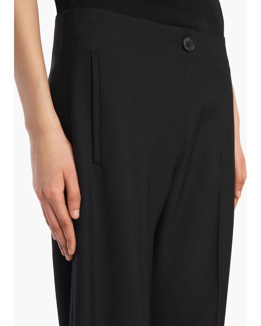 Khaite Black Mita Pant