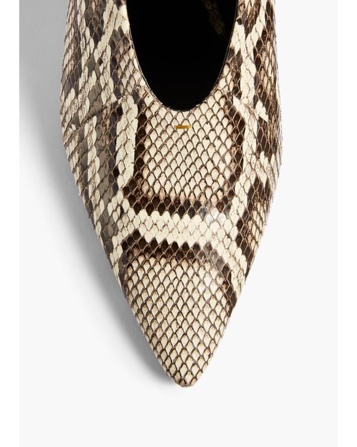 Khaite White Exclusive Miriam Low Pump