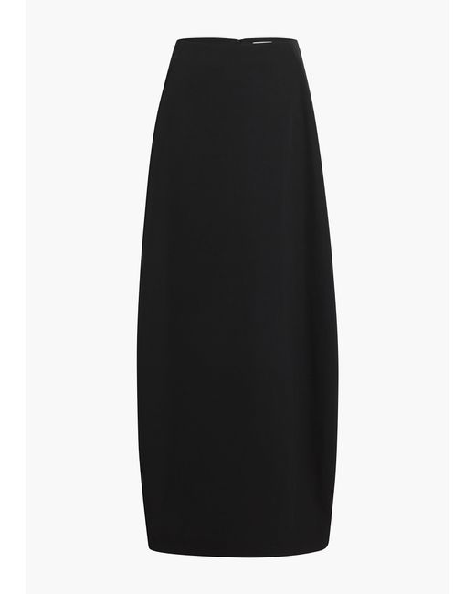 Khaite Black Lauson Skirt