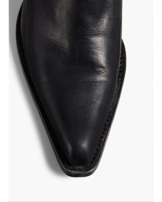 Khaite Black Clive Boot