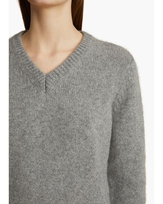 Khaite Gray Inga Sweater