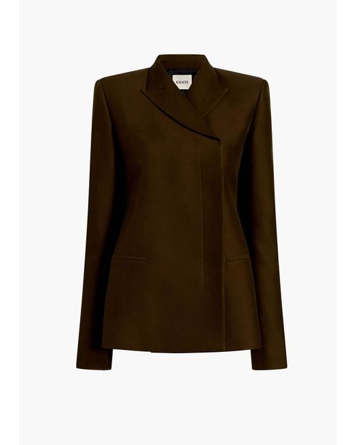 Khaite Brown Silvannah Jacket