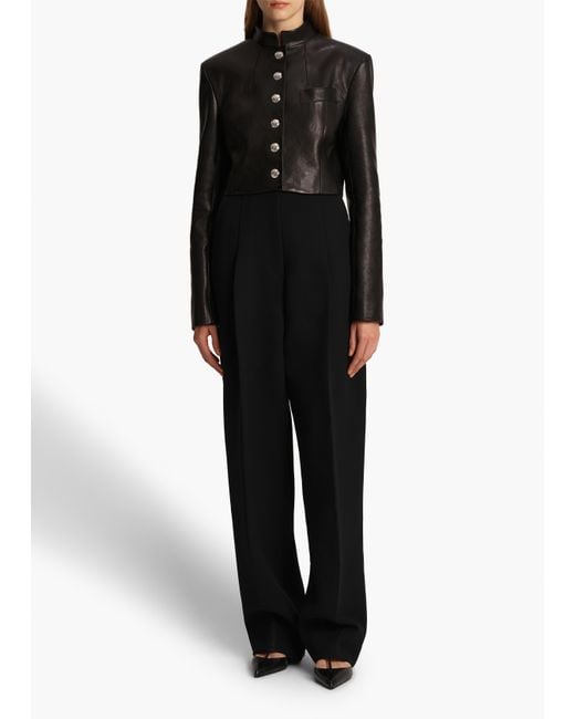 Khaite Black Samuelson Jacket